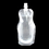 Custom 8.5oz Clear Spouted Liquid Stand up Pouch, 4mil, 8.6mm Spout, FDA Compliant, Price/piece