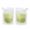 Aspire 100 PCS 1.75 OZ Clear Spout Drink Bags, Clear Drink Bags, Reusable Flask Kit, 8.2 mm Spout, BPA Free