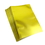 100 PCS Gold Metallized Flat Pouch (0.25 - 18oz), Heat Sealing, 3 mil, Price/100 bags