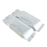 Muka 100 PCS Aluminumed Foil Flat Bottom Bag, AL Foil Gusseted Bag, Heat Sealable, 3.5 Mil