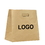 Custom Muka Extra Large Kraft Takeaway Bags, Restaurant Snack, Fast Food and Lunch Boxes