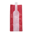 (Price/6 PCS) Wholesale Price 25OZ Reusable Foldable Wine Bag, Red Wine Packaging Poly Bag, Portable Wine Pouch for Gift, Christmas