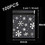 100 PCS Muka Snowflake Clear Candy Bag Gifts Goodies Bags with Self Adhesive Seal 4 x 4 inch