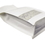 50 PCS White Kraft Flat Bottom Bags w/ Frosted Window and Zipper, 8 OZ, 4"W x 8"H x 2 1/2"D, FDA compliant