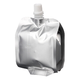 Muka 50 PCS 16 OZ Foil Spout Side Gusseted Bag, Free sample, Drink Pouches For Juice, Jam, Milk Packaging, 5 Mil, 8MM Spout, FDA Compliant, BPA Free