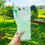 Muka 100 PCS Juice bag Drink Pouch Heart Shape Beverage Milk Coffee Packaging Plastic Frosted Food Storage Bag