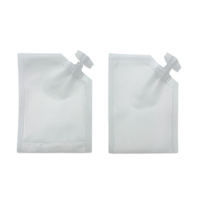 50 PCS Muka Frosted Liquid Pouches, Lotion Sample Pouch