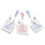 50 PCS Muka 10ml Frosted Liquid Pouches, Lotion Sample Pouch