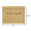 Custom Kraft Paper Flat Merchandise Bags, 4.25"L x 6"W, Price/each