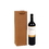 Blank Natural Kraft Wine Bags Single Wine Gift Shopping Bags with Handles, 4 2/5W"x13 4/5"Hx3 1/2"D, Price/each