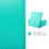 Aspire Poly Bubble Mailers Self Seal Teal Padded Envelopes, 7"x9"