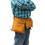 Aspire Leather Kids Tool Belt Adjustable Child's Tool Pouch for Role Play with 7 Pockets Tool Bag