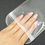 50 PCS Clear/Frosted Zipper Reclosable Bag, 4 1/4"W x 7 3/4"L - Fits 4.7 inch Cell Phone Case Packaging, Price/50 bags