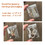 Muka 100 PCS PVC Jewelry Bag, 1.5"W x 2.4"L, 6 Mil Thickness, Price/100 bags