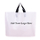 Custom Recycled Plastic Soft Loop Shopping Bags, 2.5 Mil, 20"W x 16"H x 3"D, Price/piece