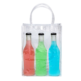 PVC Shopping Tote Bags, Gift Wrap Bags, Clear Tote Bags, PVC Transparent Plastic Pouch