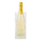 Muka Wine Ice Bag with Handle, Collapsible Wine Cooler Ice Bag for Party, Champagne, Wine