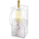 Wine/ Champagne Ice Bag with Handle, Portable and Durable