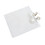 Muka 100 PCS Small Frosted Jewelry Bags with Zipper, Small Zipper Plastic Storage Bags for Jewelry, Travel, Storage