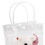 Muka Custom Clear PVC Gift Bags with Handles, Imprinted Transparent Plastic Bags, Price/Piece