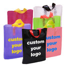 Custom Plastic Shopper Gift Bag, 4.7 Mil