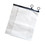 Sample Muka Zip Frosted Plastic Bags Slider Reclosable Bags w/ Drop Ring