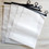 Sample Muka Zip Frosted Plastic Bags Slider Reclosable Bags w/ Drop Ring