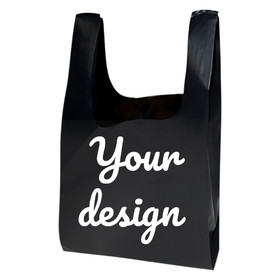 Custom Plastic Shopping Bag, T-Shirt Bags, Grocery Bags