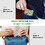 Muka 10 PCS Clear EVA Pill Pouch Bags Zipper Pill Bags Reusable Clear Medicine Organizer Bags, Self Sealing Medicine Bag Travel Storage Pouches for Pills