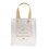 Muka Custom Imprinted Frosted PVC Bags with Handles, Plastic Small Gift Wrap Bags Wedding Christmas Gift Bags