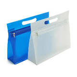 Aspire PVC Zip Pouch Waterproof Frosted Zipper Bags, Pencil Passport Pouch Toiletry Bag 9 3/4