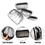 TOPTIE Waterproof Cosmetic Bag, Clear PVC Zippered Toiletry Bag Carry On Travel Makeup Bag