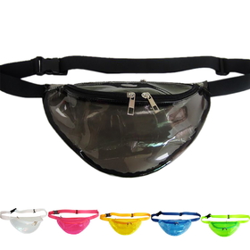 MUKA Neon Fanny Pack Waterproof Shiny Waist Pack Belt Bags for Festival Running Travel Concert Outdoor Sport