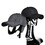 TOPTIE Winter Quilted Baseball Cap with Earflaps Adjustable Warm Outdoor Hat for Men