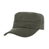 TOPTIE Adjustable Army Cadet Cap Military Hat Polyester Cotton Twill Security Hat