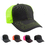 TOPTIE Curved Bill Trucker Cap Mesh Back Adjustable Snapback Hat