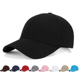 TOPTIE Classic Cotton Plain Baseball Cap Polo Style Low Profile High Crown Hat for Men Women Teens