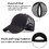 TOPTIE Custom Printed / Embroidery Ponytail Hat Messy High Bun Mesh back Baseball Caps