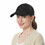 TOPTIE Backless Washed Cotton Ponytail Cap Messy Bun Curly Hair Baseball Caps