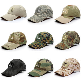 Custom Embroidery Tactical Hat Operator Baseball Cap Trucker with Loop Patches