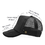 TOPTIE Protective Face Shield for Adult, Unisex Mesh Trucker Baseball Cap with Removable Flexible Clear PVC Face Cover