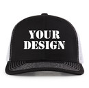 TOPTIE Personalized Custom Snapback Hat for Men Women 2-Tone Snapback Mesh Trucker Baseball Cap