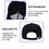 TOPTIE 5 Panel Baseball Cap Cotton Sport Hat Mid Profile Trucker Hat Golf Cap