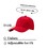 TOPTIE 5 Panel Baseball Cap Cotton Sport Hat Mid Profile Trucker Hat Golf Cap