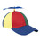 TOPTIE Custom Embroidery Propeller Cap Adult Unisex Baseball Cap Colorful Outdoor Hat Toy Detachable