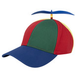 TOPTIE Propeller Cap Adult Unisex Baseball Cap Colorful Outdoor Hat Toy Detachable