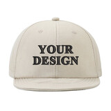 TOPTIE Custom Embroidery Short Brim Baseball Cap Cotton Snapack Caps Adjustable Sun Hat for Women