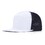 TOPTIE 6 Panel Trucker Cap Flat Bill Quick Dry Snapback Mesh Back Hip Hop Hat