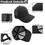 TOPTIE Quick Dry Baseball Cap Ventilated Sports Laser Cut Mesh Back Golf Hat