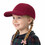 TOPTIE Kids 6 Panel Baseball Hat Corduroy Sun Hat Warm Pre-Curved Bill Trucker Cap